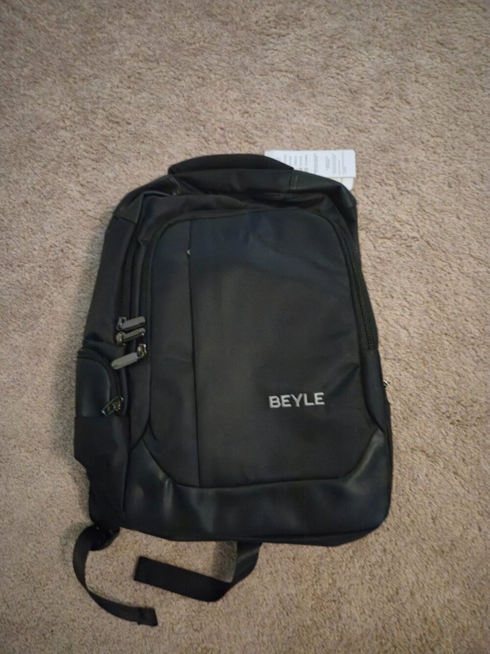 BEYLE Black Laptop Backpack (NWT)